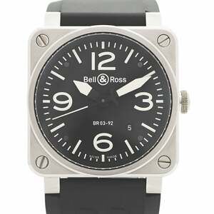 Bell & Ross Aviation BR03-92-S Black Dial Men's Watch